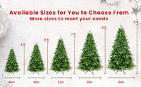 5FT PE&PVC Prelit Christmas Tree