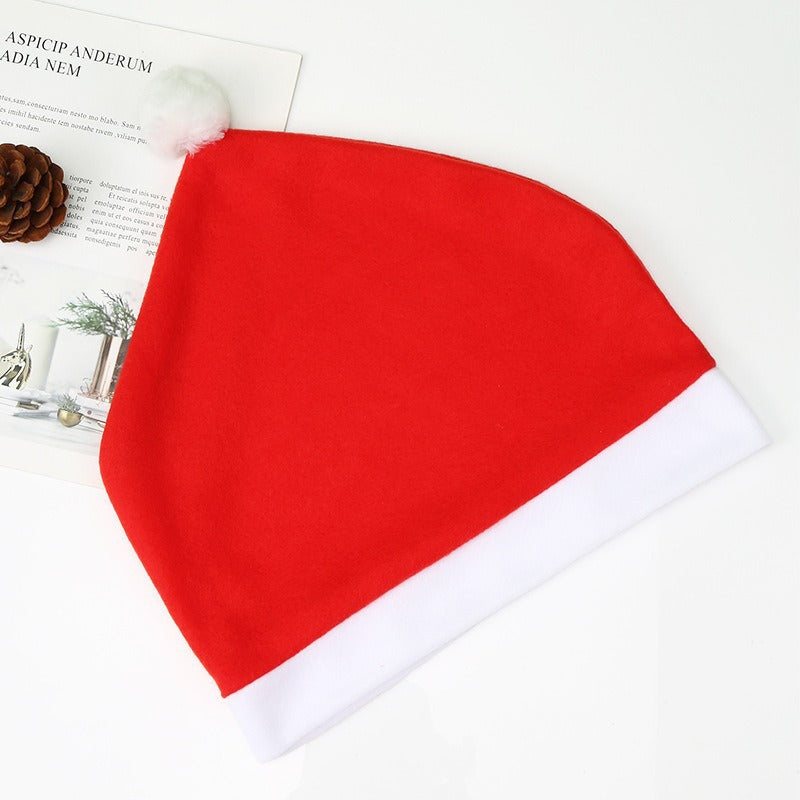 Christmas car pillowcase, extra large Christmas hat seat, Christmas hat, car holiday atmosphere decoration