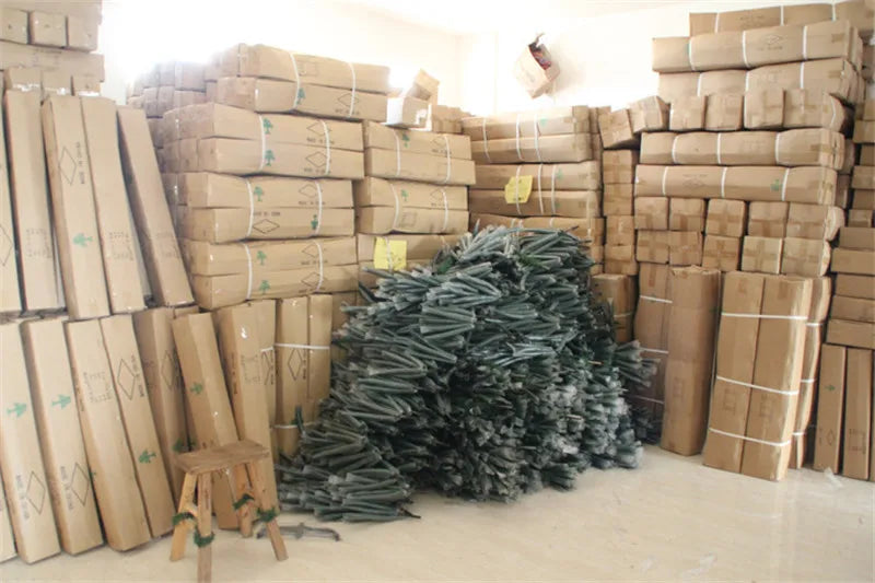 Artificial Christmas Tree Props Flocking Snow Branches Christmas Tree For Home Adornment Festival Decoration Xmas Party Decor