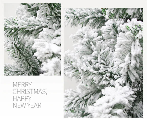 Artificial Christmas Tree Props Flocking Snow Branches Christmas Tree For Home Adornment Festival Decoration Xmas Party Decor