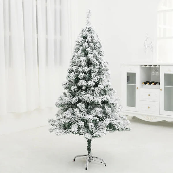Artificial Christmas Tree Props Flocking Snow Branches Christmas Tree For Home Adornment Festival Decoration Xmas Party Decor