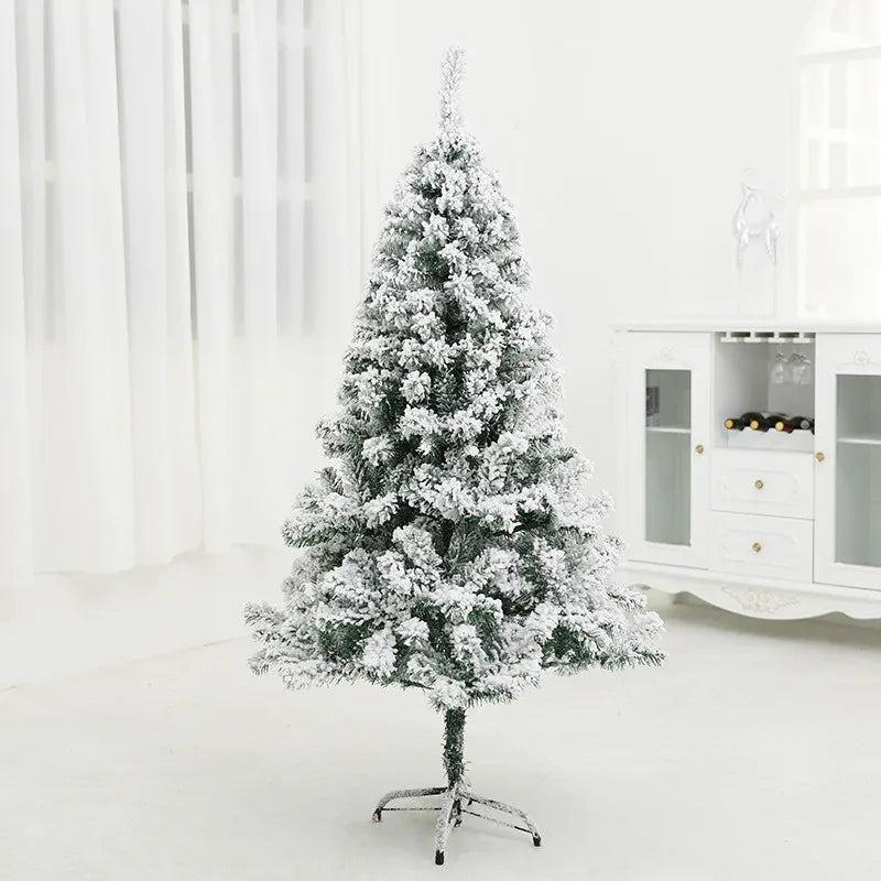 Artificial Christmas Tree Props Flocking Snow Branches Christmas Tree For Home Adornment Festival Decoration Xmas Party Decor