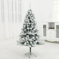 Artificial Christmas Tree Props Flocking Snow Branches Christmas Tree For Home Adornment Festival Decoration Xmas Party Decor