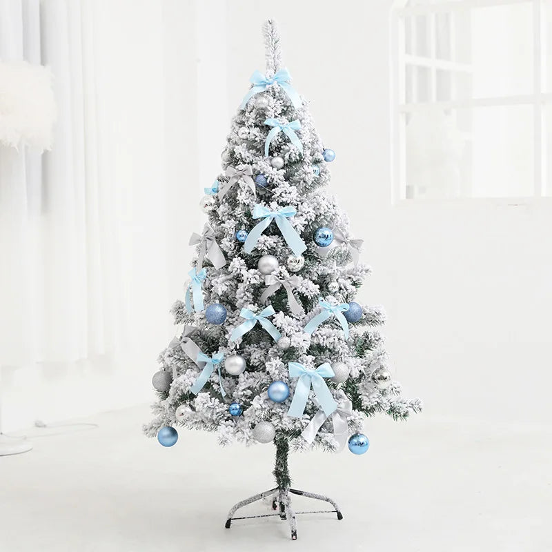 Artificial Christmas Tree Props Flocking Snow Branches Christmas Tree For Home Adornment Festival Decoration Xmas Party Decor