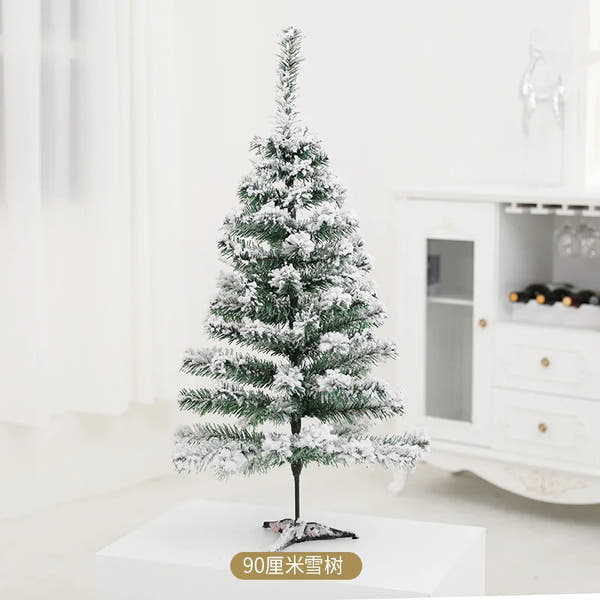 Artificial Christmas Tree Props Flocking Snow Branches Christmas Tree For Home Adornment Festival Decoration Xmas Party Decor