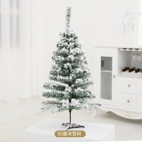 Artificial Christmas Tree Props Flocking Snow Branches Christmas Tree For Home Adornment Festival Decoration Xmas Party Decor